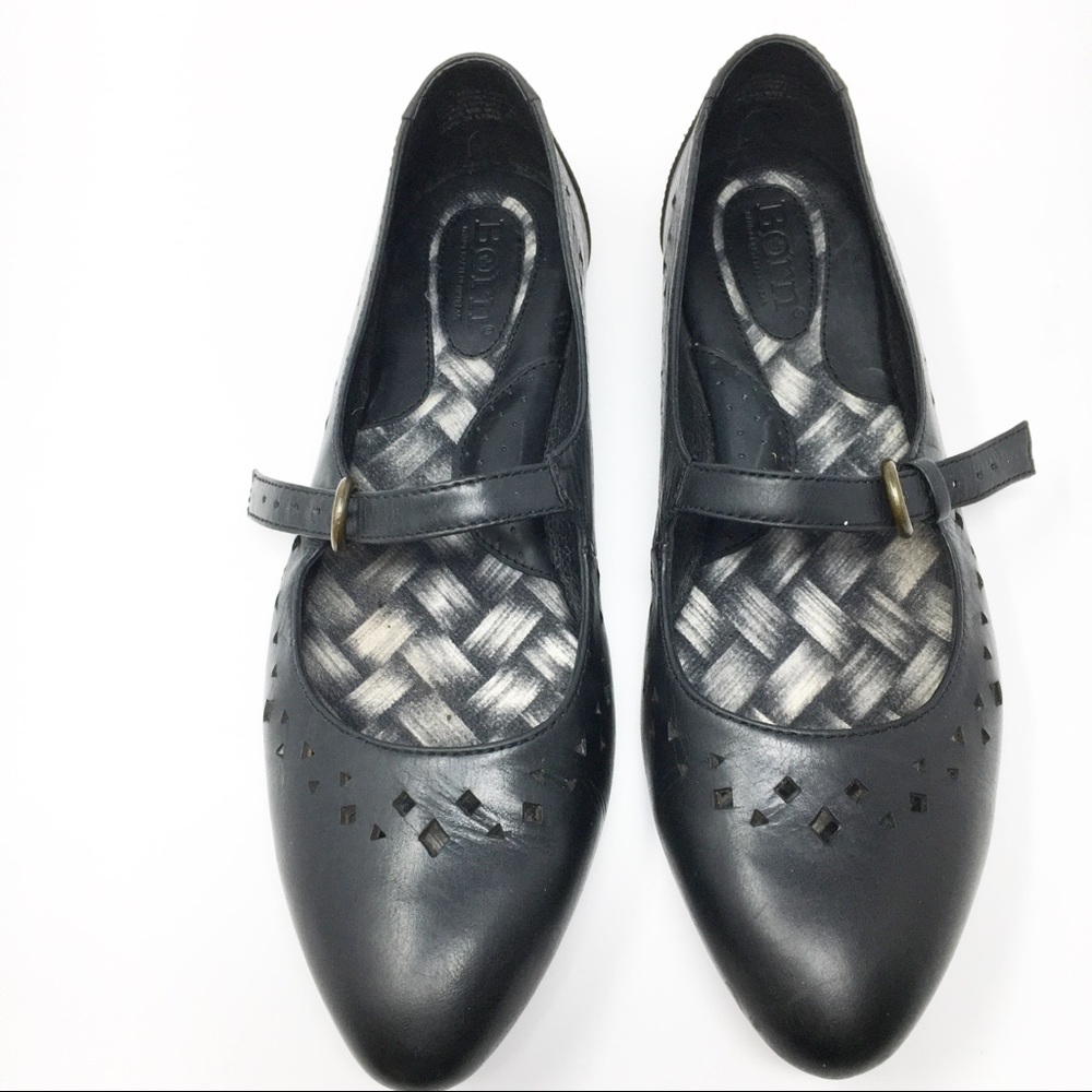Born Leather Mary Jane Flats - Picture 4 of 7